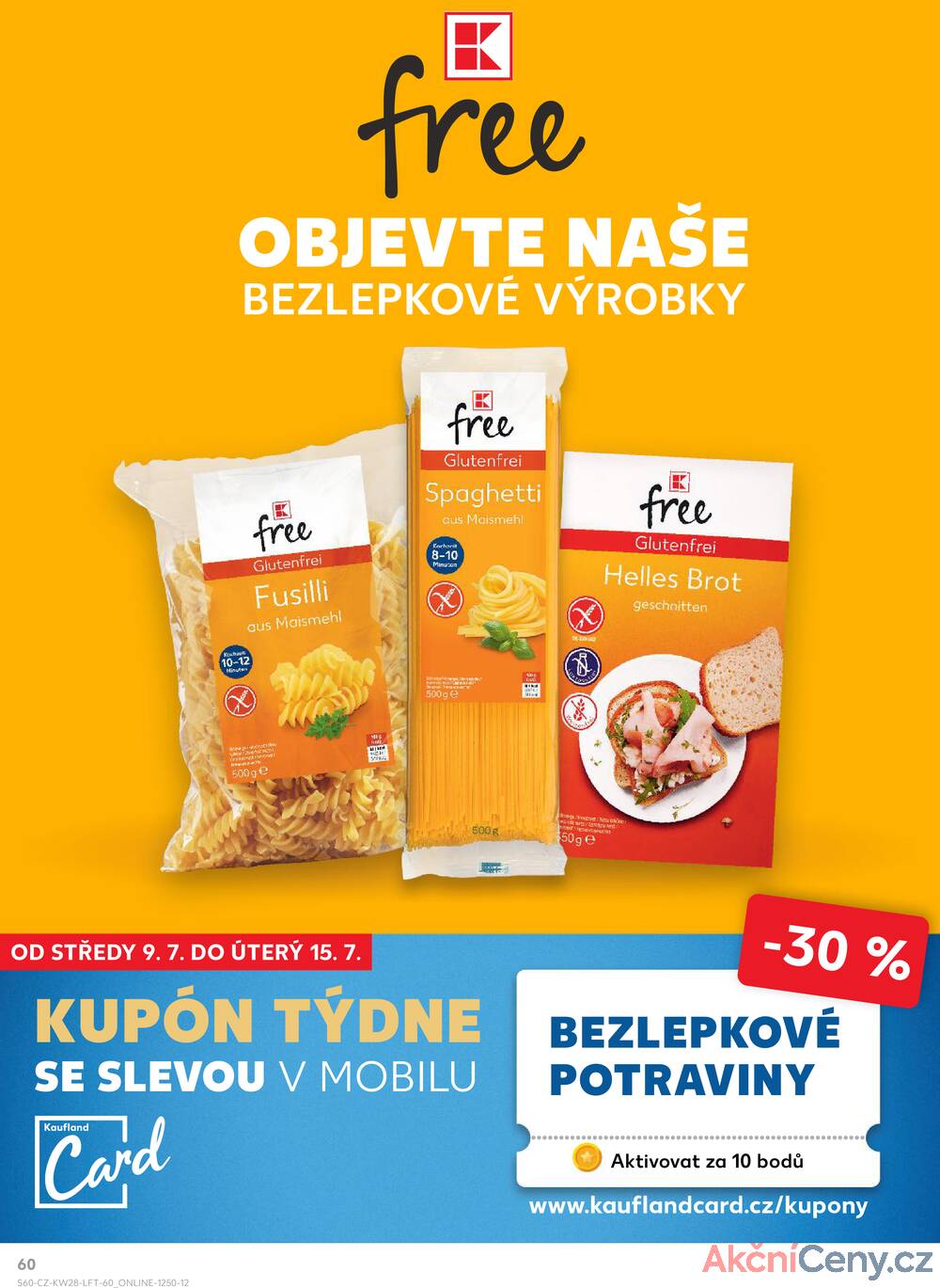 Leták Kaufland - Kaufland 9.7. - 15.7. - Kaufland - Praha 12 (Modřany) - strana 60
