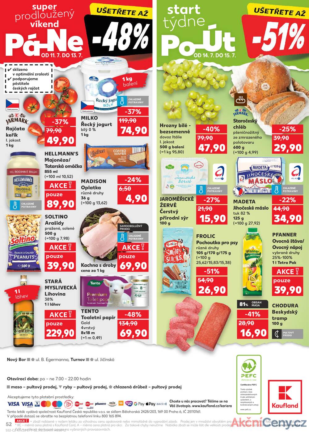 Leták Kaufland - Kaufland 9.7. - 15.7. - Kaufland - Nový Bor - strana 52