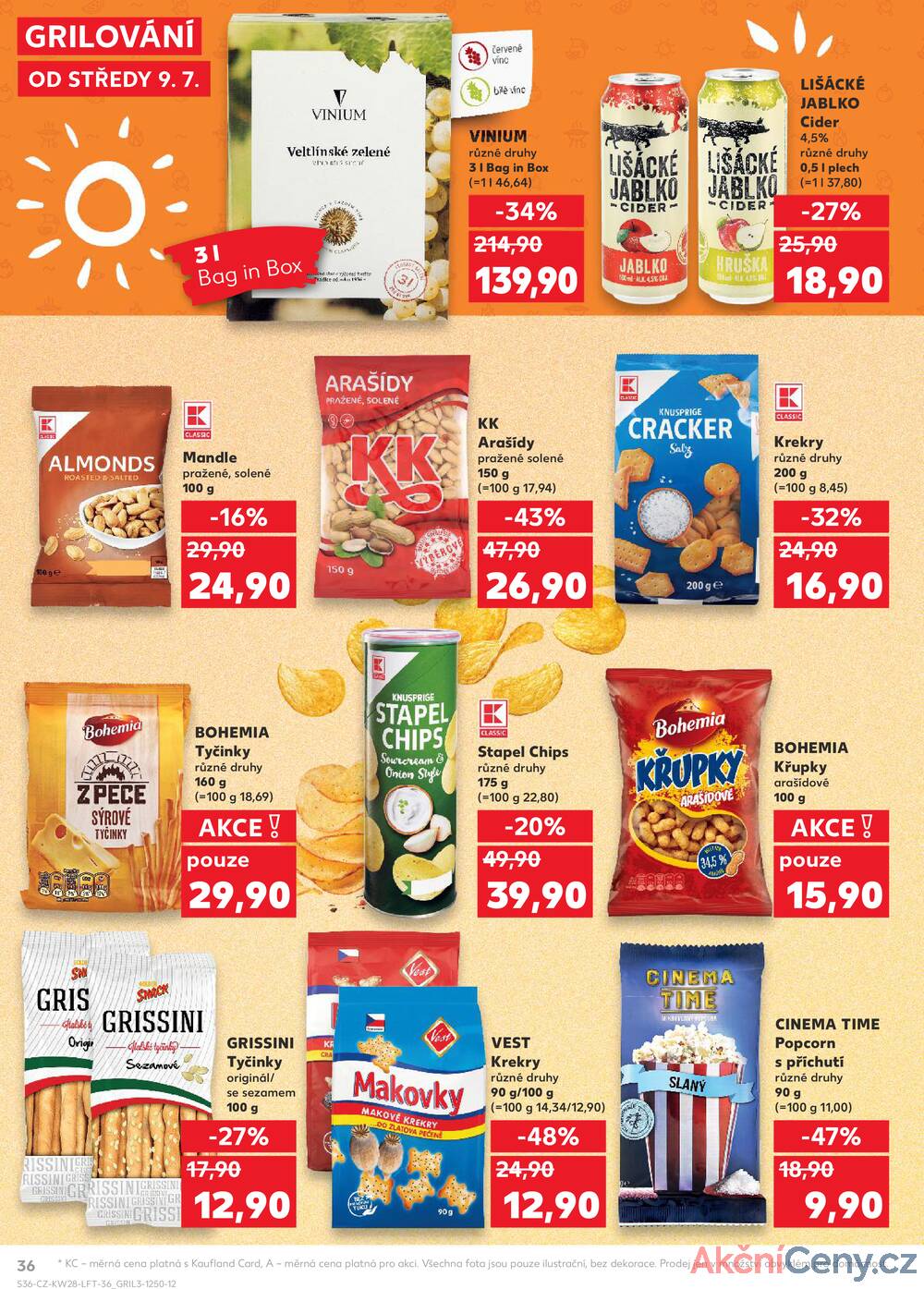 Leták Kaufland - Kaufland 9.7. - 15.7. - Kaufland - Cheb - strana 36