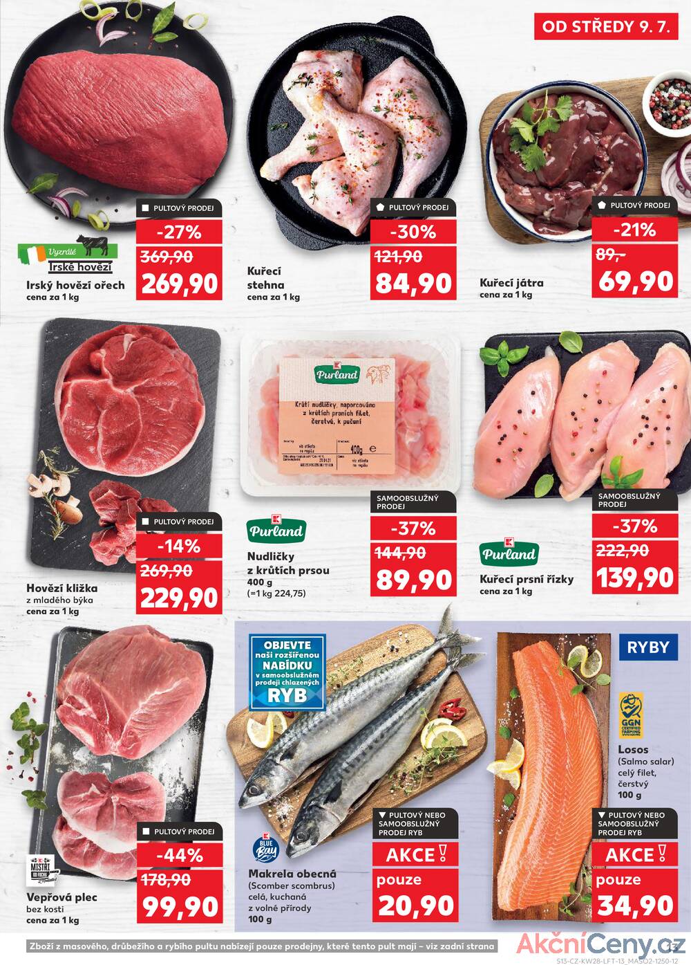 Leták Kaufland - Kaufland 9.7. - 15.7. - Kaufland - Sokolov - strana 13