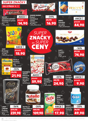 Kaufland 9.7. - 15.7. - Kaufland - Kolín