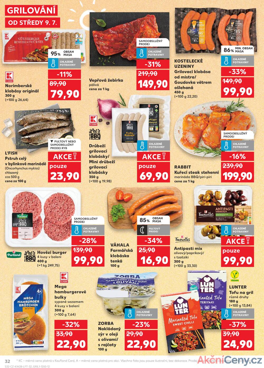 Leták Kaufland - Kaufland 9.7. - 15.7. - Kaufland - Český Krumlov - strana 32