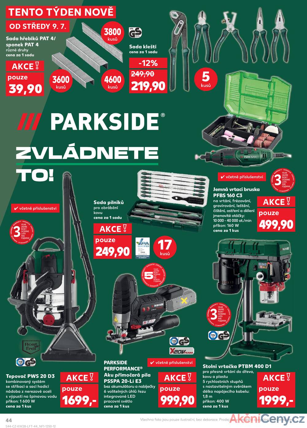 Leták Kaufland - Kaufland 9.7. - 15.7. - Kaufland - Plzeň (Sukova) - strana 44
