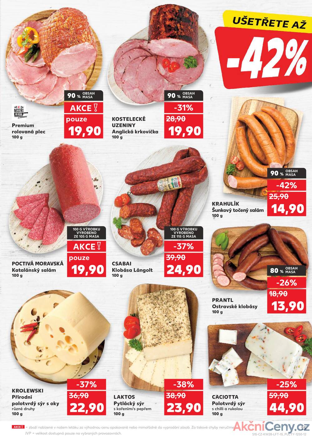 Leták Kaufland - Kaufland 9.7. - 15.7. - Kaufland - Brno - Ponava - strana 15