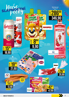 JIP Cash & Carry Jilemnice, Pardubice, Ostrava, Karlovy Vary, Olomouc a Zlín od 9.7. do 15.7.2025