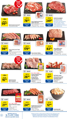 Tesco malé hypermarkety od 16.7. do 22.7.2025