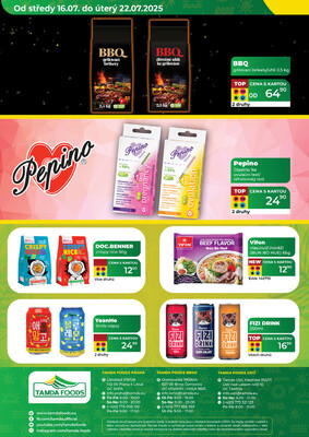 Tamda Foods od 16.7. do 22.7.2025