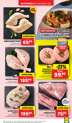 Lidl Čtvrtek od 17.7. do 20.7.2025