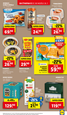 Lidl Čtvrtek od 17.7. do 20.7.2025