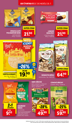 Lidl Čtvrtek od 17.7. do 20.7.2025