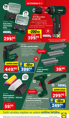 Lidl Čtvrtek od 17.7. do 20.7.2025