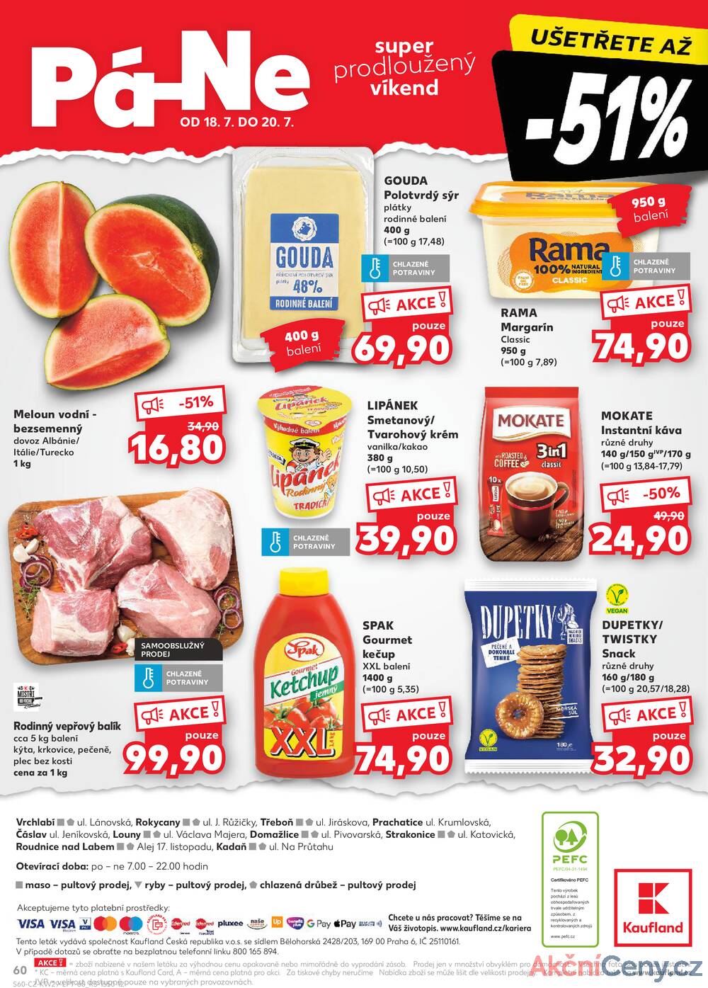 Leták Kaufland - Kaufland 16.7. - 22.7. - Kaufland - Strakonice - strana 60