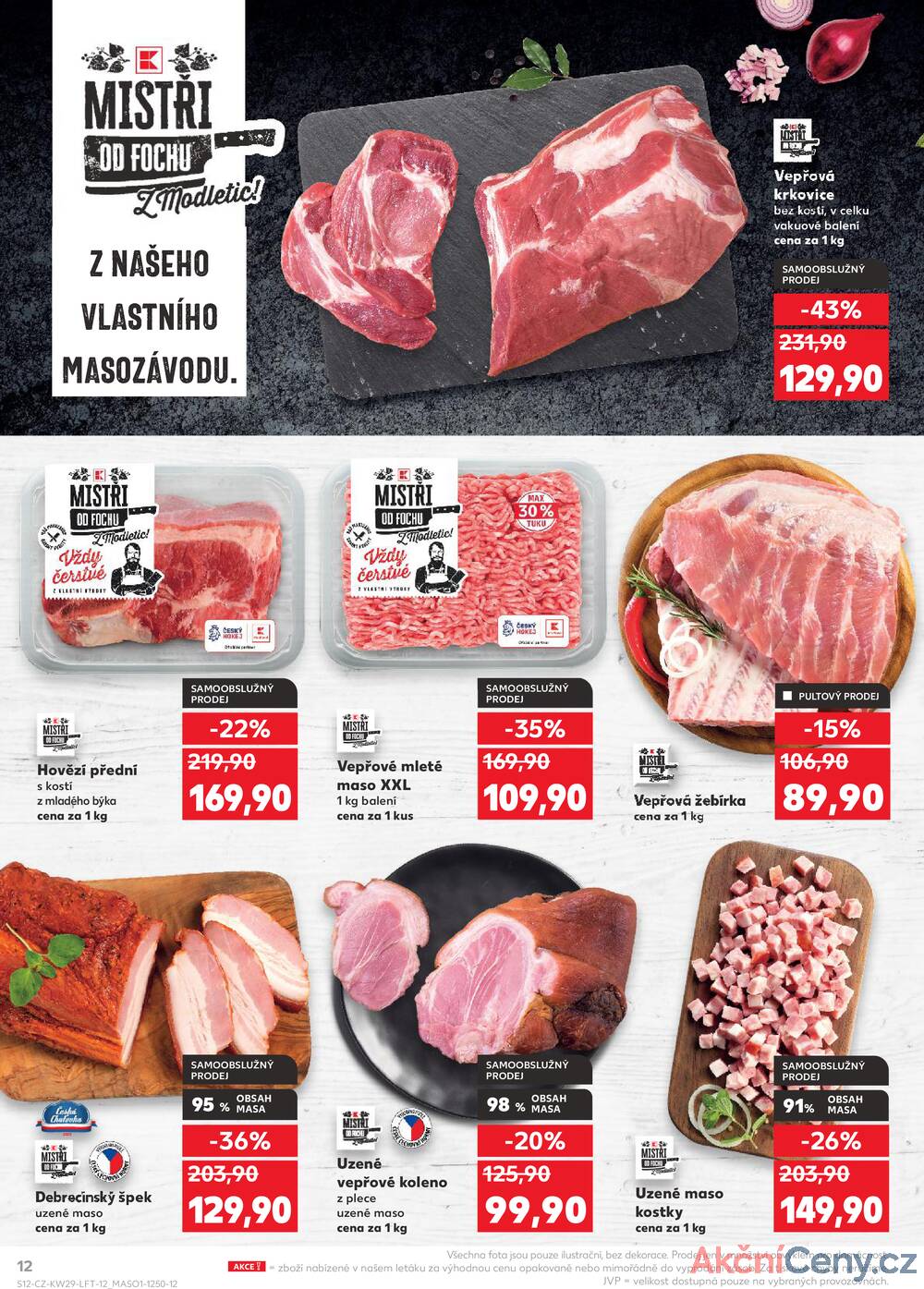 Leták Kaufland - Kaufland 16.7. - 22.7. - Kaufland - Teplice (Čs. Dobrovolců) - strana 12