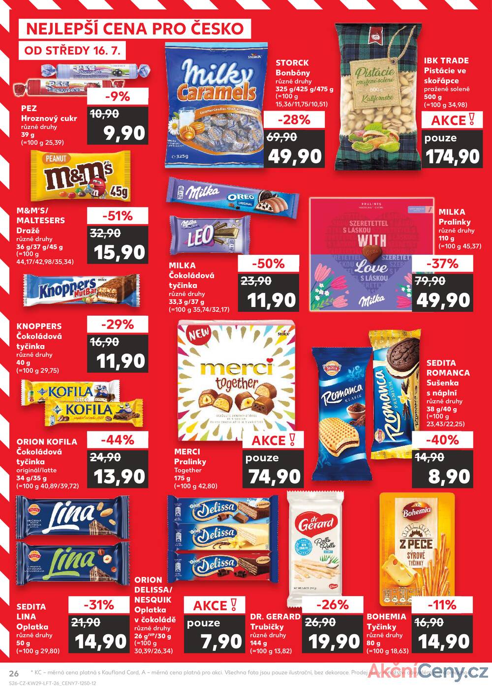Leták Kaufland - Kaufland 16.7. - 22.7. - Kaufland - Klatovy - strana 26