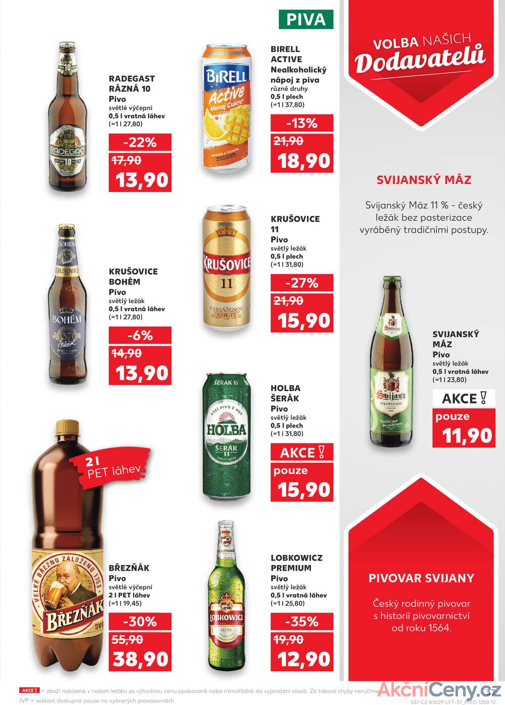 Leták Kaufland - Kaufland 16.7. - 22.7. - Kaufland - Klatovy - strana 37