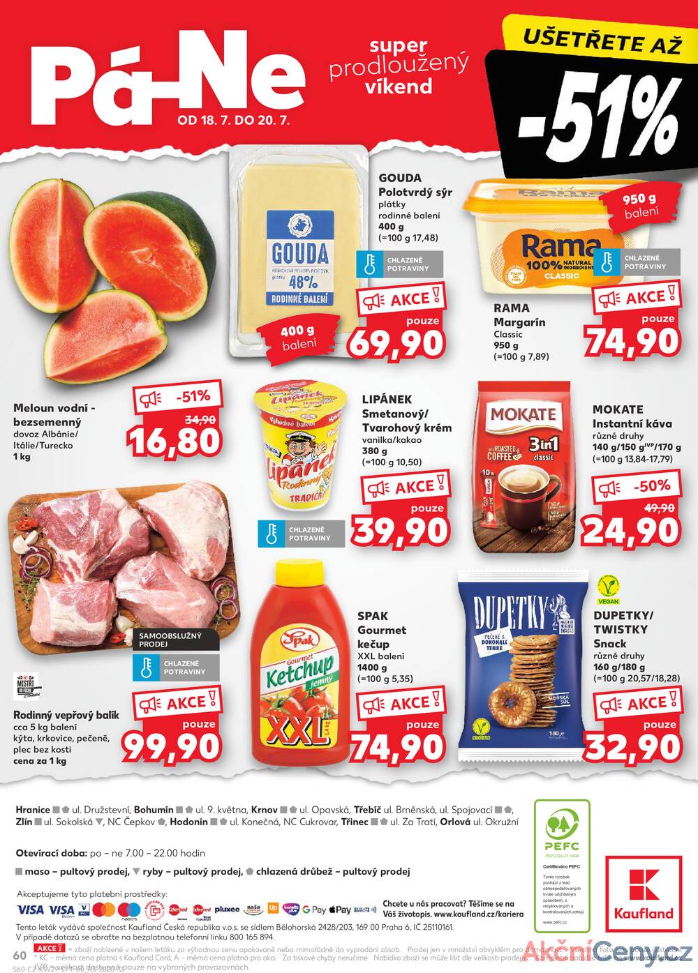 Leták Kaufland - Kaufland 16.7. - 22.7. - Kaufland - Hodonín (Konečná) - strana 60
