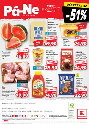 Kaufland 16.7. - 22.7. - Kaufland - Brno - Slatina
