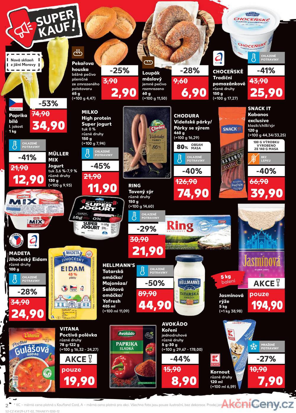 Leták Kaufland - Kaufland 16.7. - 22.7. - Kaufland - Olomouc - Hněvotínská - strana 2
