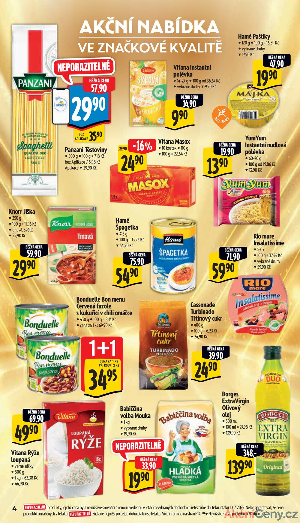 Leták Albert - Albert Supermarket Jihomoravský od 16.7. do 22.7.2025 - strana 9