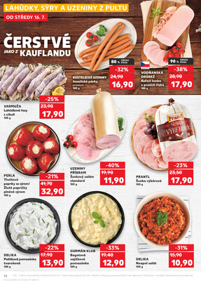 Kaufland 16.7. - 22.7. - Kaufland - Marianské Lázně