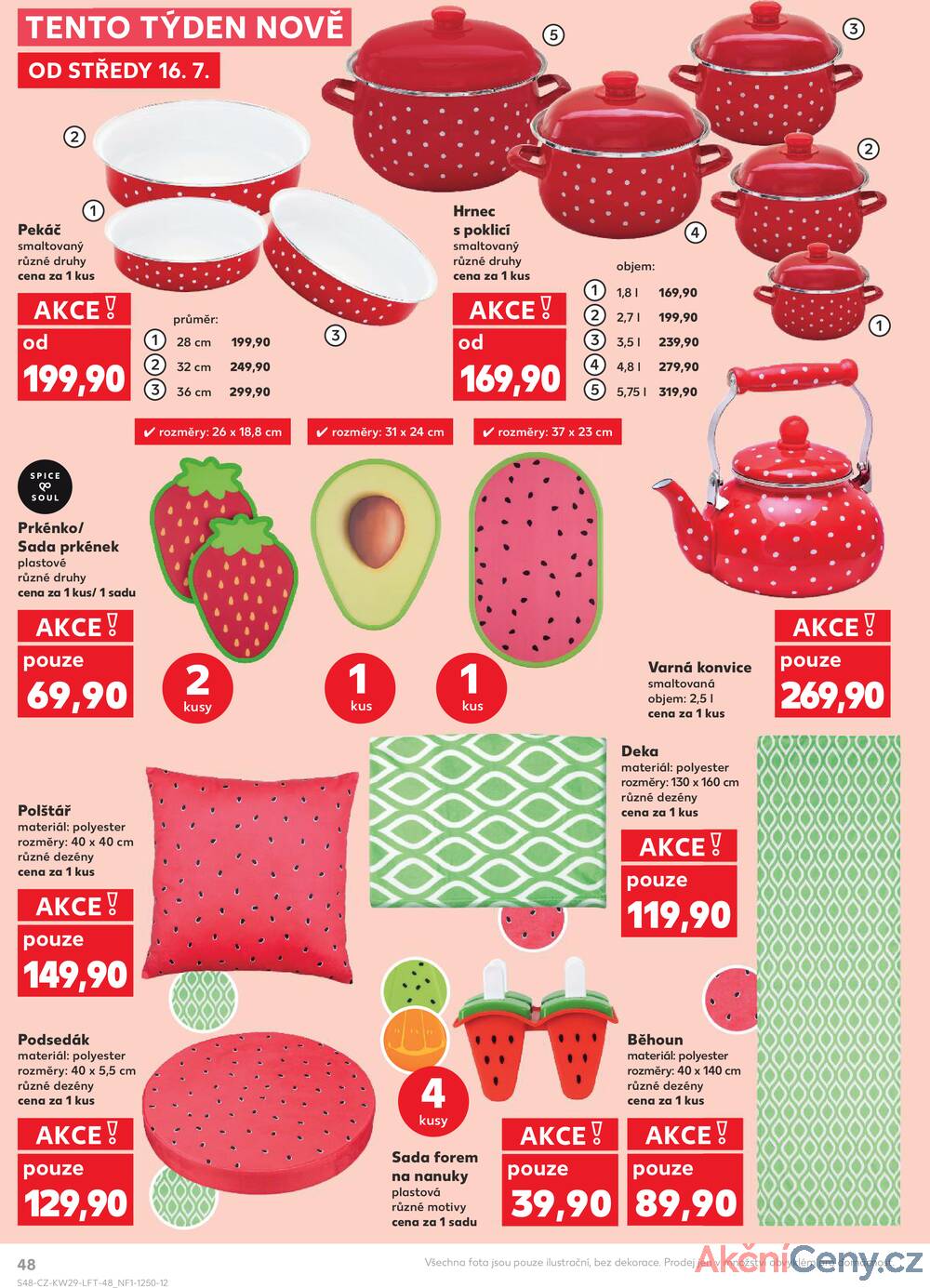 Leták Kaufland - Kaufland 16.7. - 22.7. - Kaufland - Rakovník (ul. Luženská) - strana 48