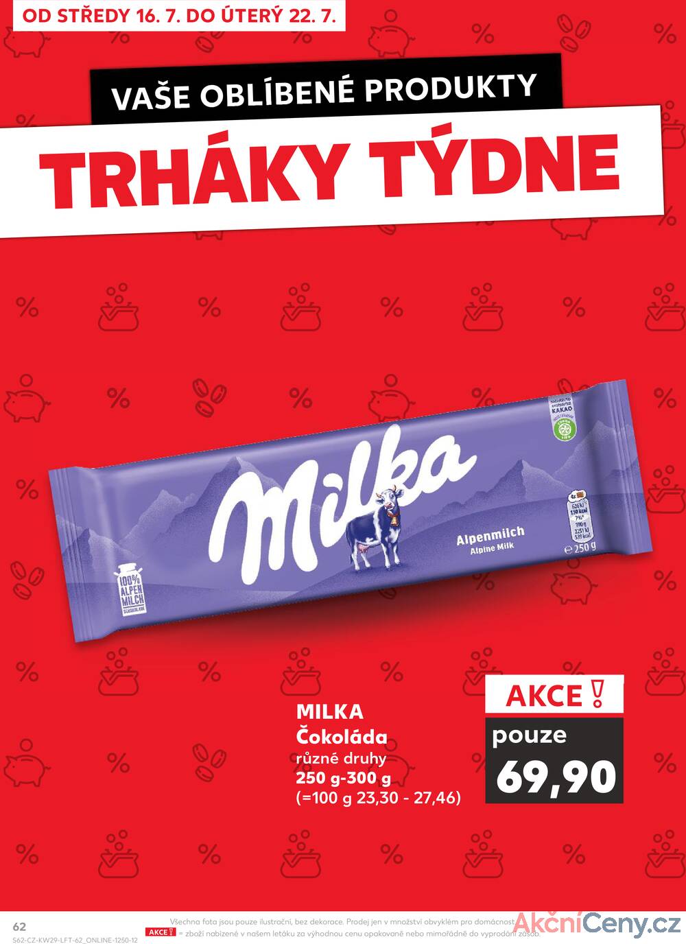 Leták Kaufland - Kaufland 16.7. - 22.7. - Kaufland - Rakovník (ul. Luženská) - strana 62