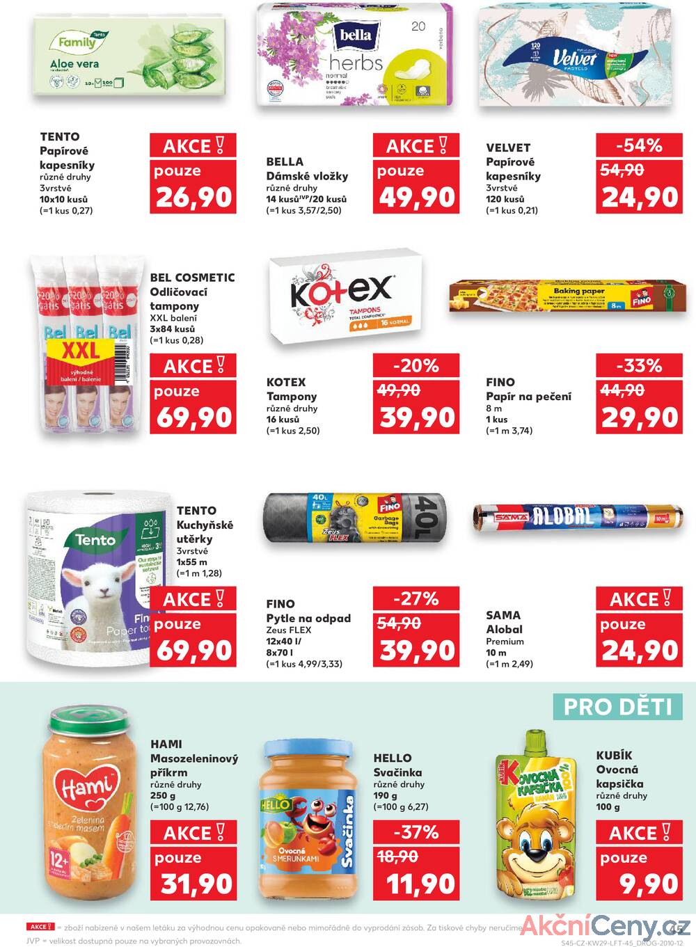Leták Kaufland - Kaufland 16.7. - 22.7. - Kaufland - Kolín - strana 45