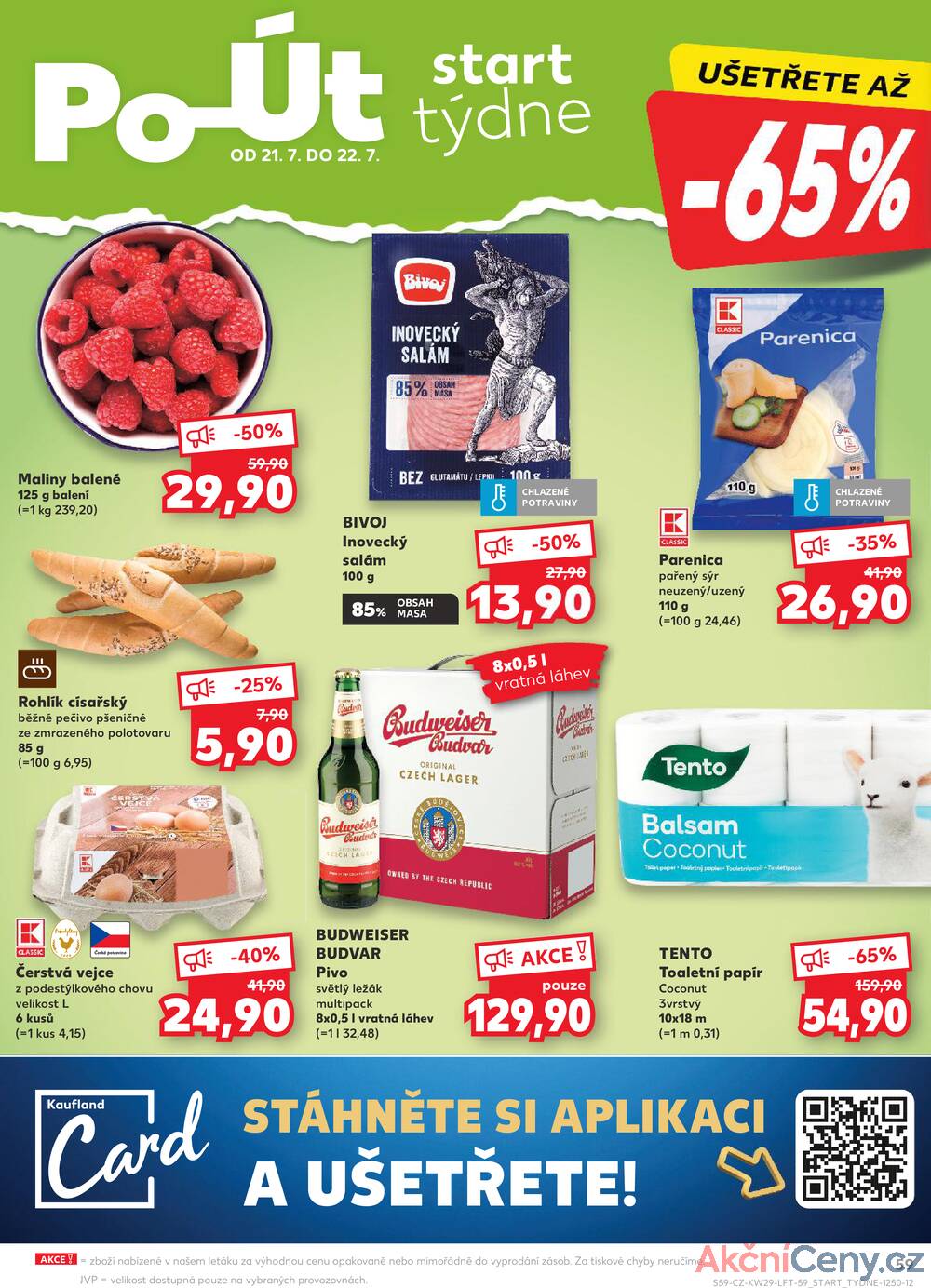 Leták Kaufland - Kaufland 16.7. - 22.7. - Kaufland - Kolín - strana 59