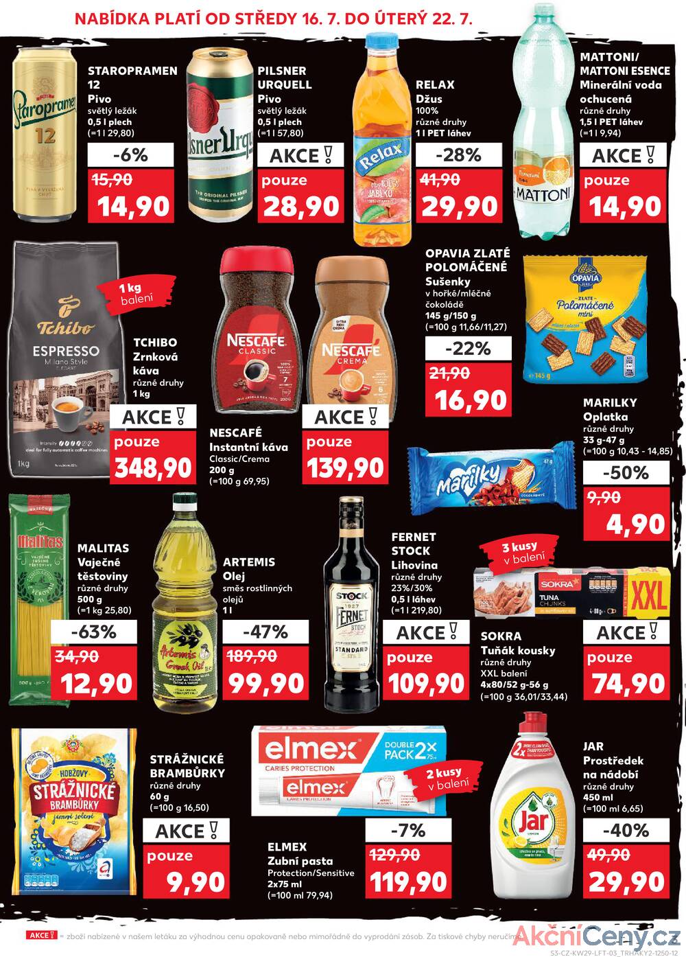 Leták Kaufland - Kaufland 16.7. - 22.7. - Kaufland - Slaný - strana 3