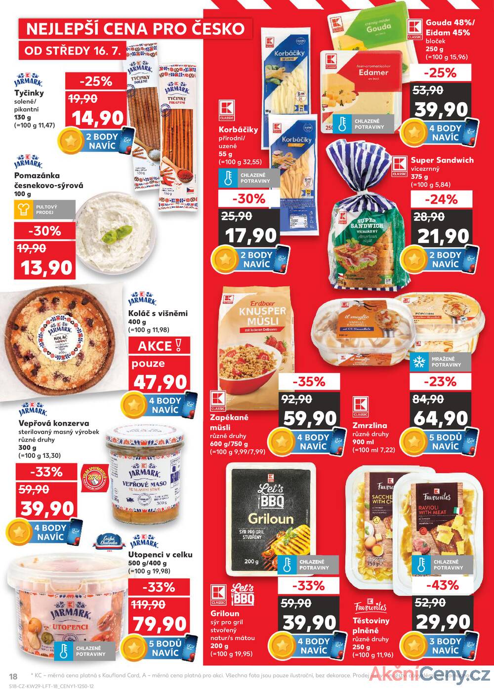 Leták Kaufland - Kaufland 16.7. - 22.7. - Kaufland - Pelhřimov - strana 18