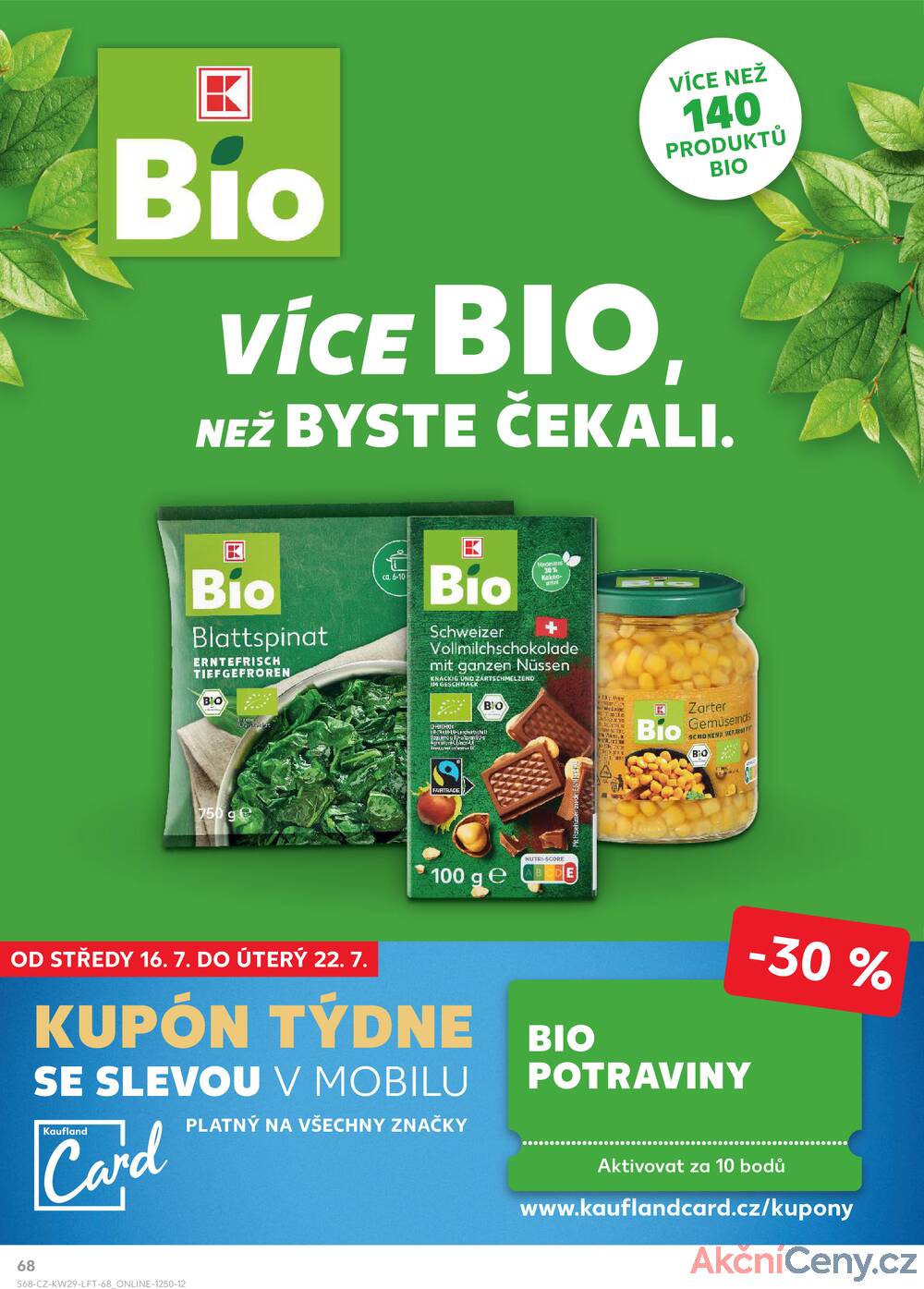 Leták Kaufland - Kaufland 16.7. - 22.7. - Kaufland - Blansko - strana 68
