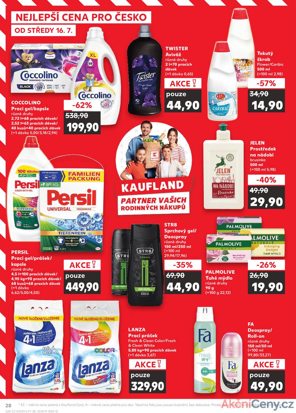 Leták Kaufland - Kaufland 16.7. - 22.7. - Kaufland Moravská Třebová - strana 28