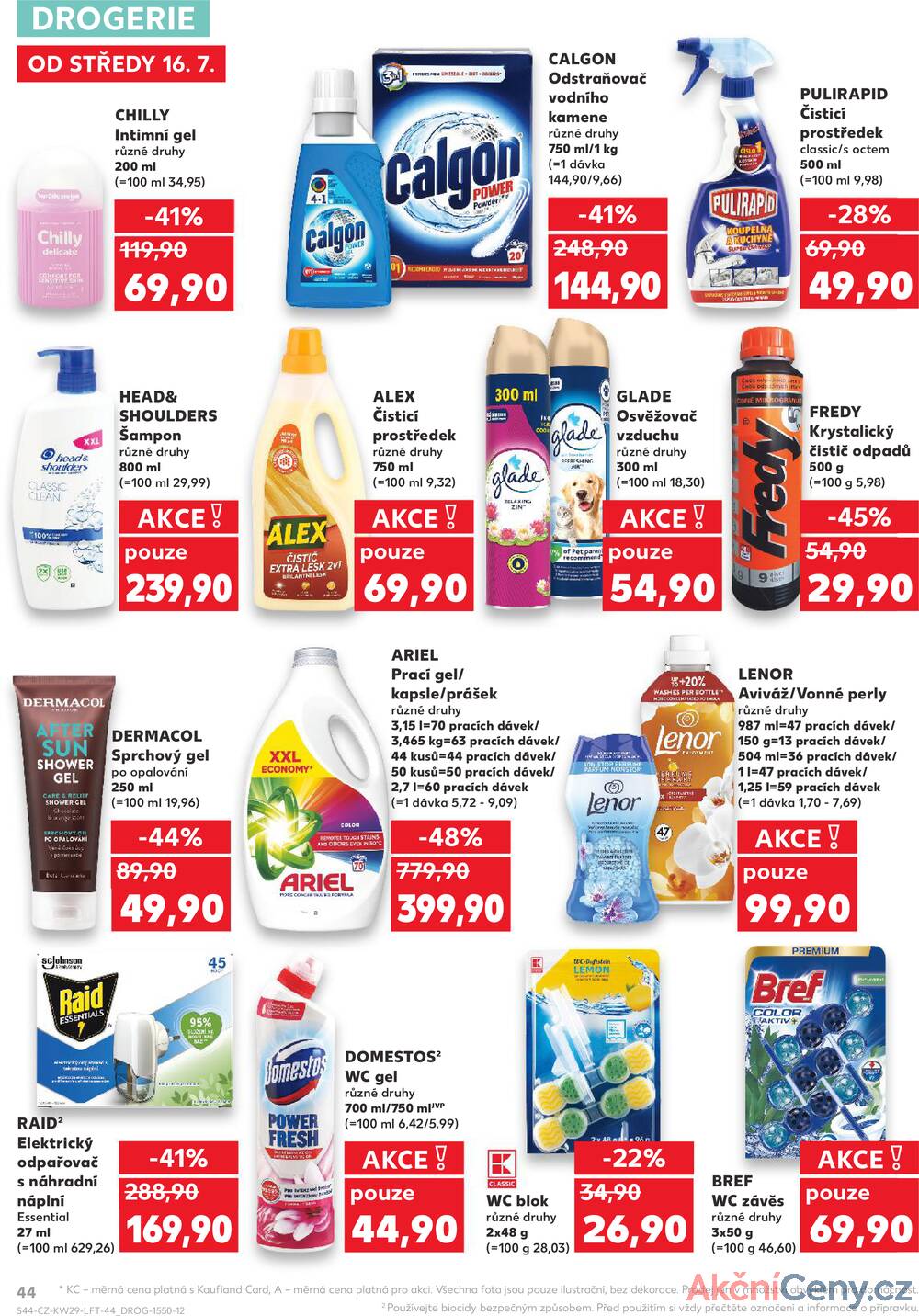 Leták Kaufland - Kaufland 16.7. - 22.7. - Kaufland Moravská Třebová - strana 44