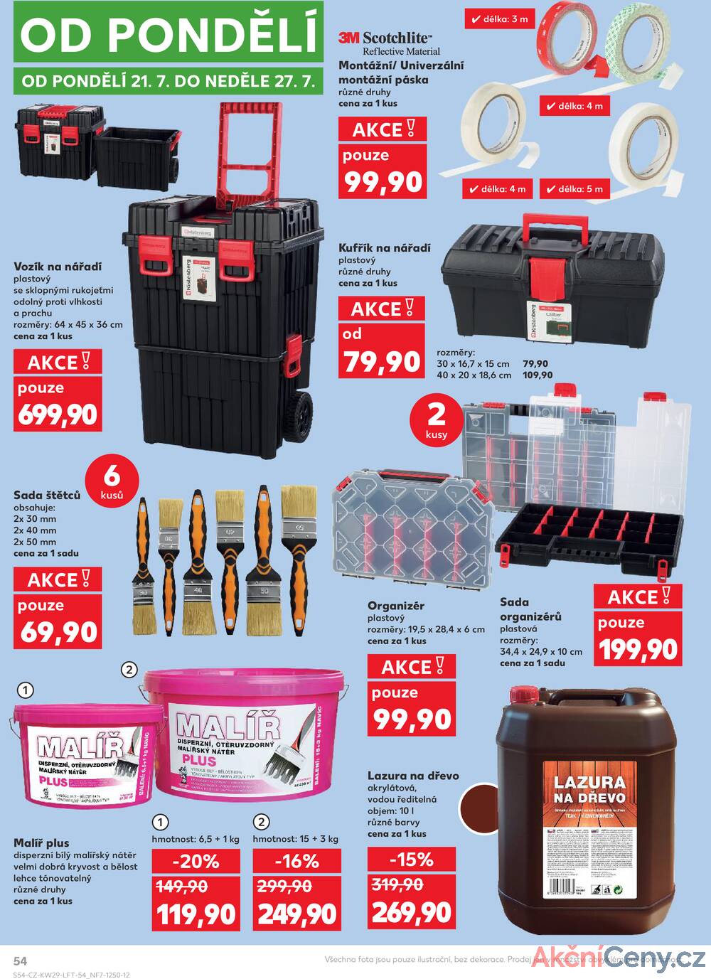 Leták Kaufland - Kaufland 16.7. - 22.7. - Kaufland Moravská Třebová - strana 54