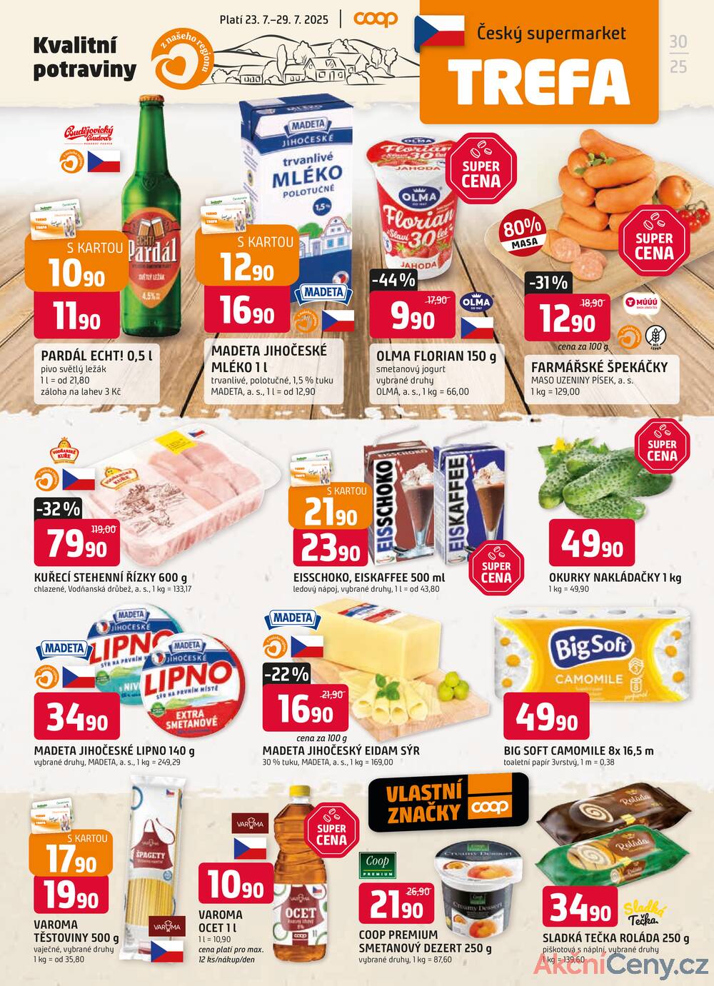 Leták Trefa - Trefa od 23.7. do 29.7.2025 - strana 1