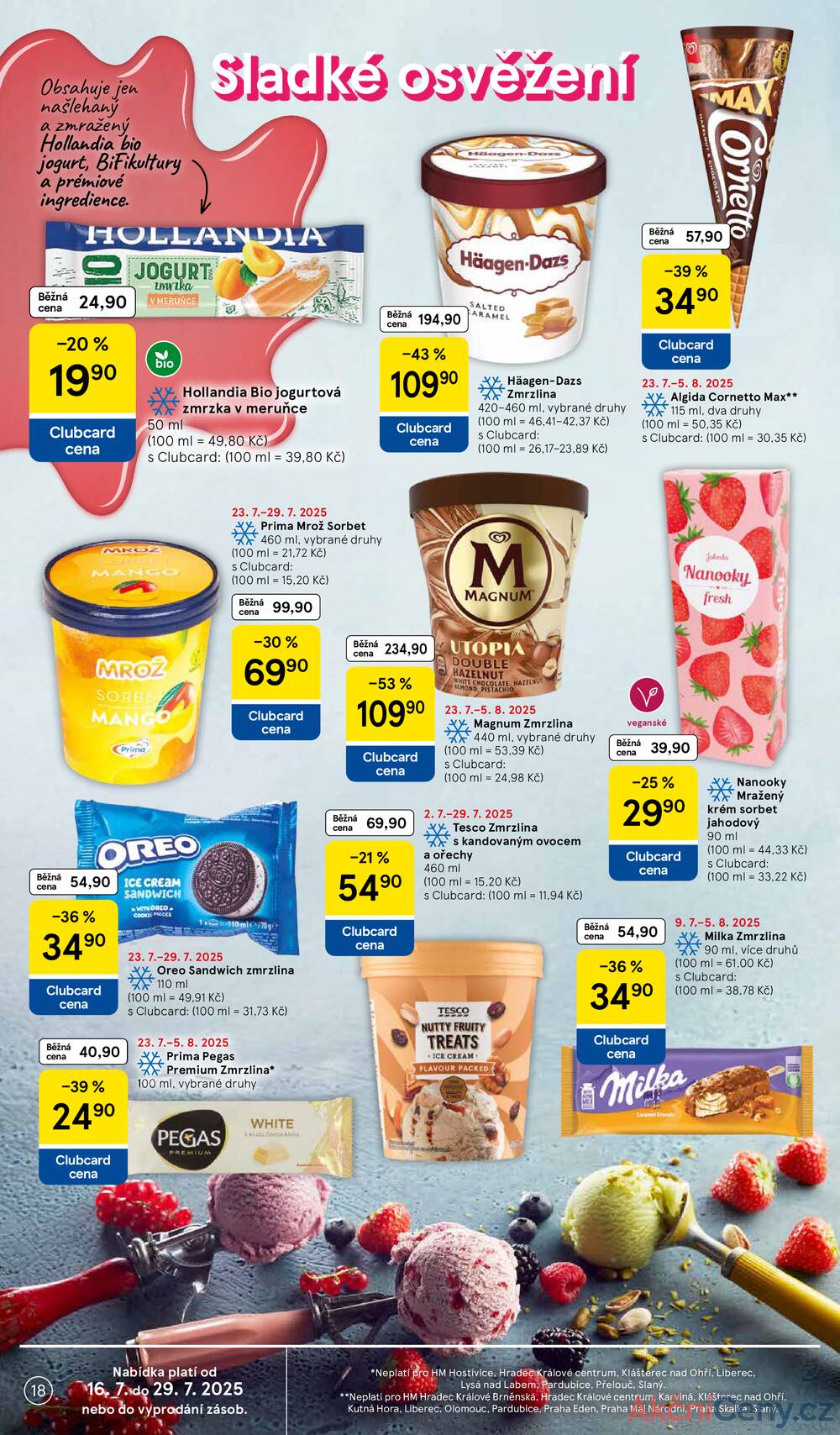 Leták Tesco - Tesco malé hypermarkety od 23.7. do 29.7.2025 - strana 18 Leták Tesco - Tesco malé hypermarkety od 23.7. do 29.7.2025 - strana 18