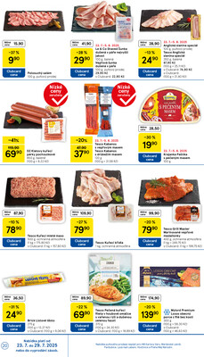 Tesco malé hypermarkety od 23.7. do 29.7.2025
