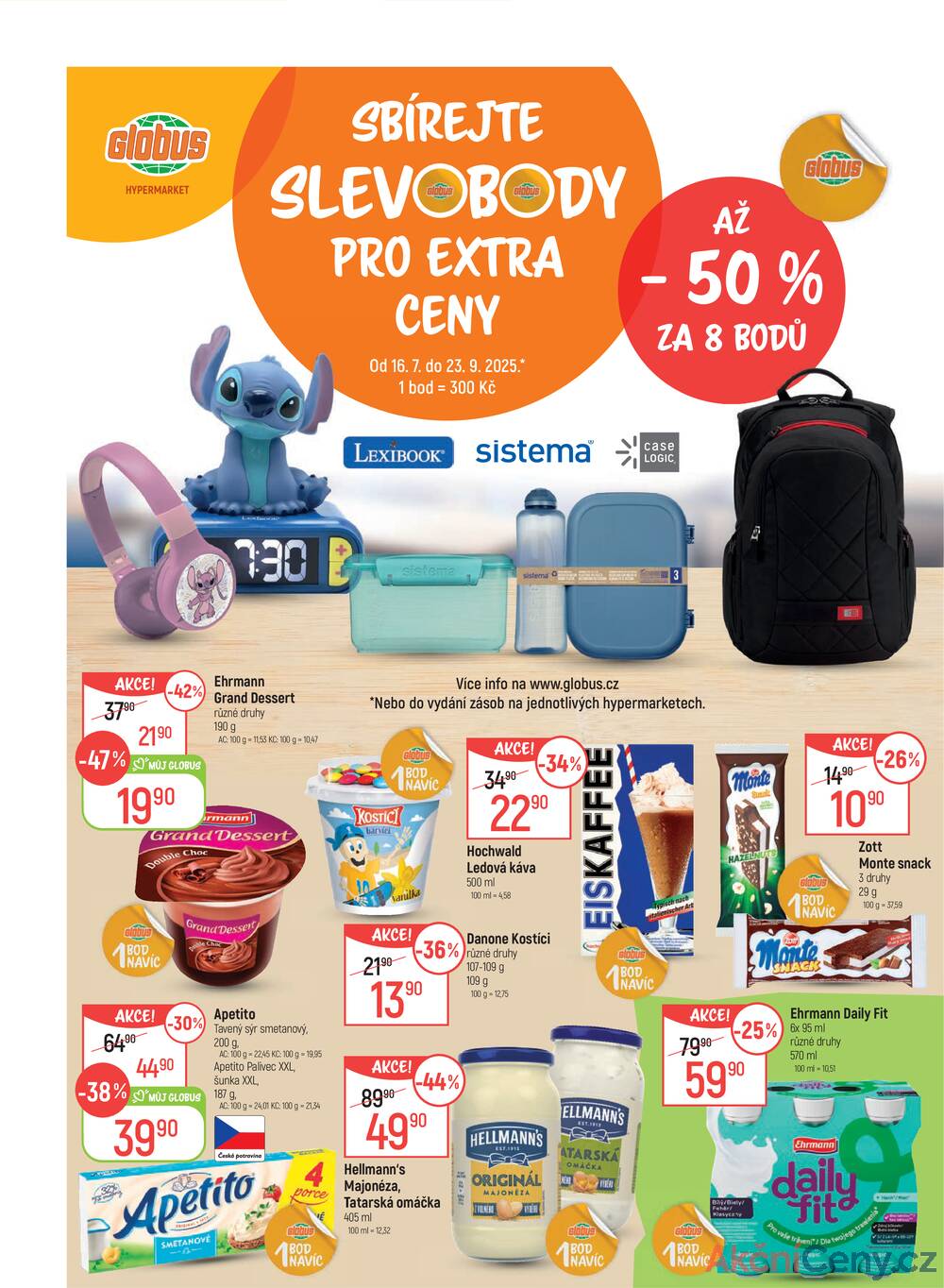 Leták Globus - Akční leták Globus 23.7. - 5.8.2025 - Globus Chomutov - strana 1