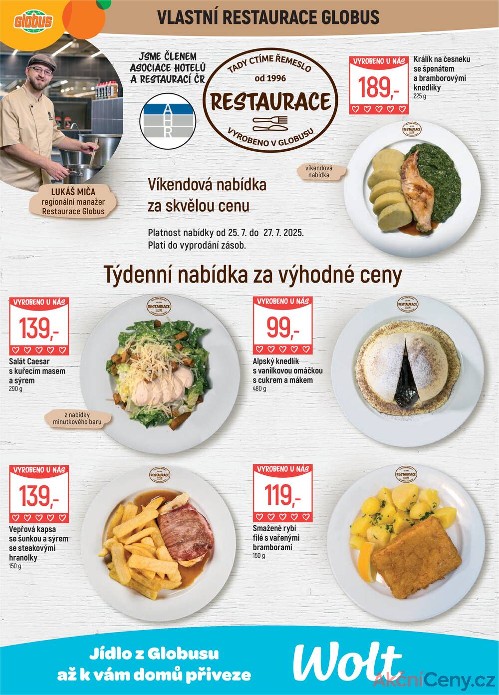 Leták Globus - Akční leták Globus 23.7. - 29.7.2025 - Globus Jenišov u Karlových Varů - strana 7