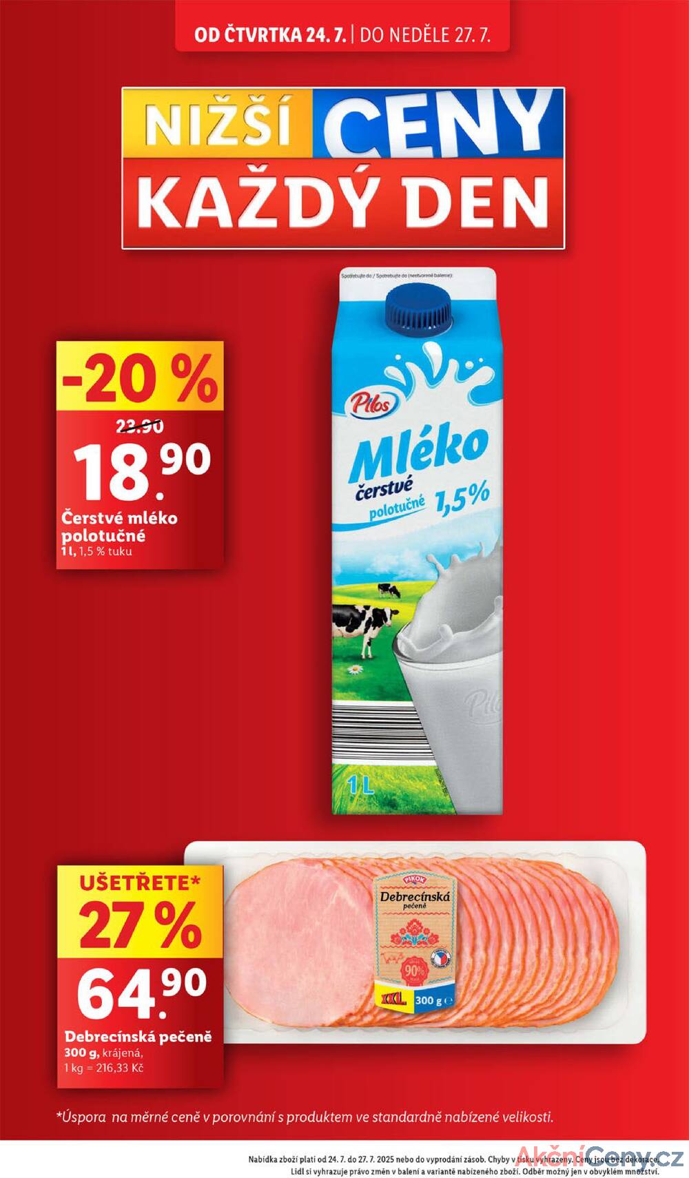 Leták Lidl - Lidl Čtvrtek od 24.7. do 27.7.2025 - strana 4