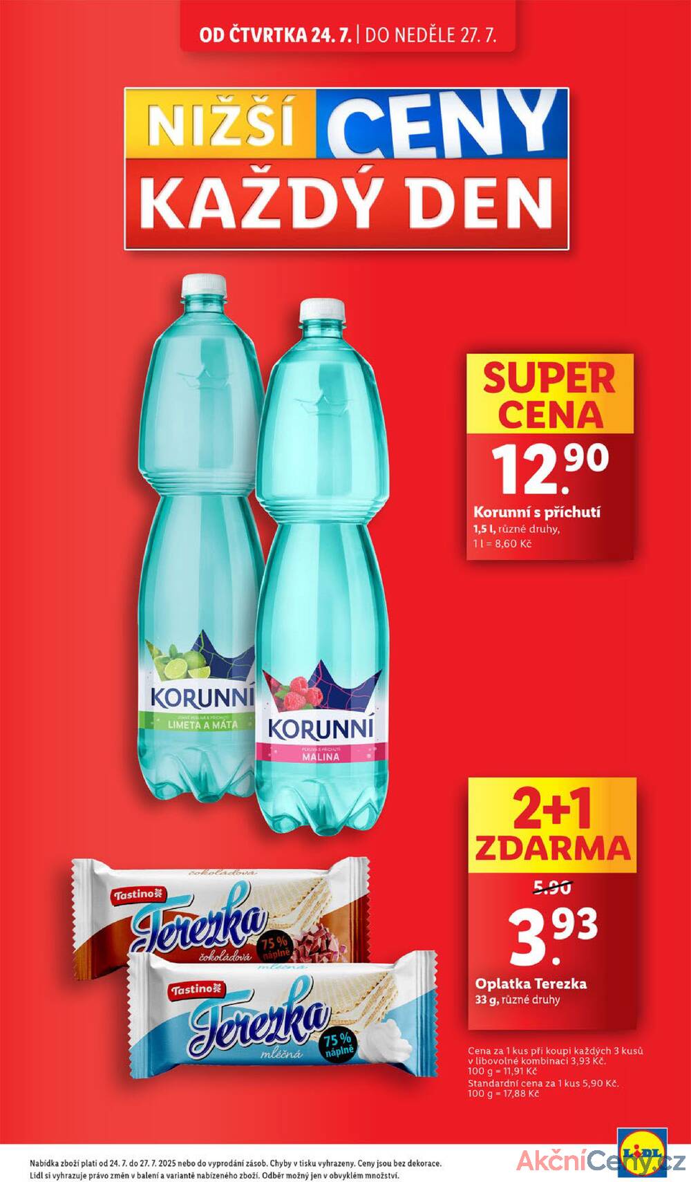 Leták Lidl - Lidl Čtvrtek od 24.7. do 27.7.2025 - strana 5 Leták Lidl - Lidl Čtvrtek od 24.7. do 27.7.2025 - strana 5