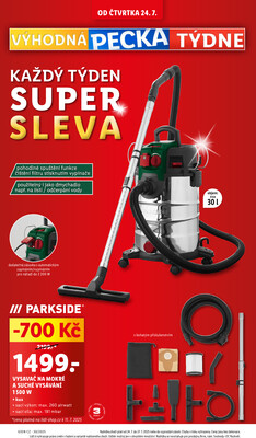 Lidl Čtvrtek od 24.7. do 27.7.2025