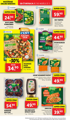 Lidl Čtvrtek od 24.7. do 27.7.2025
