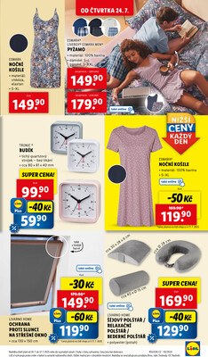 Lidl Čtvrtek od 24.7. do 27.7.2025