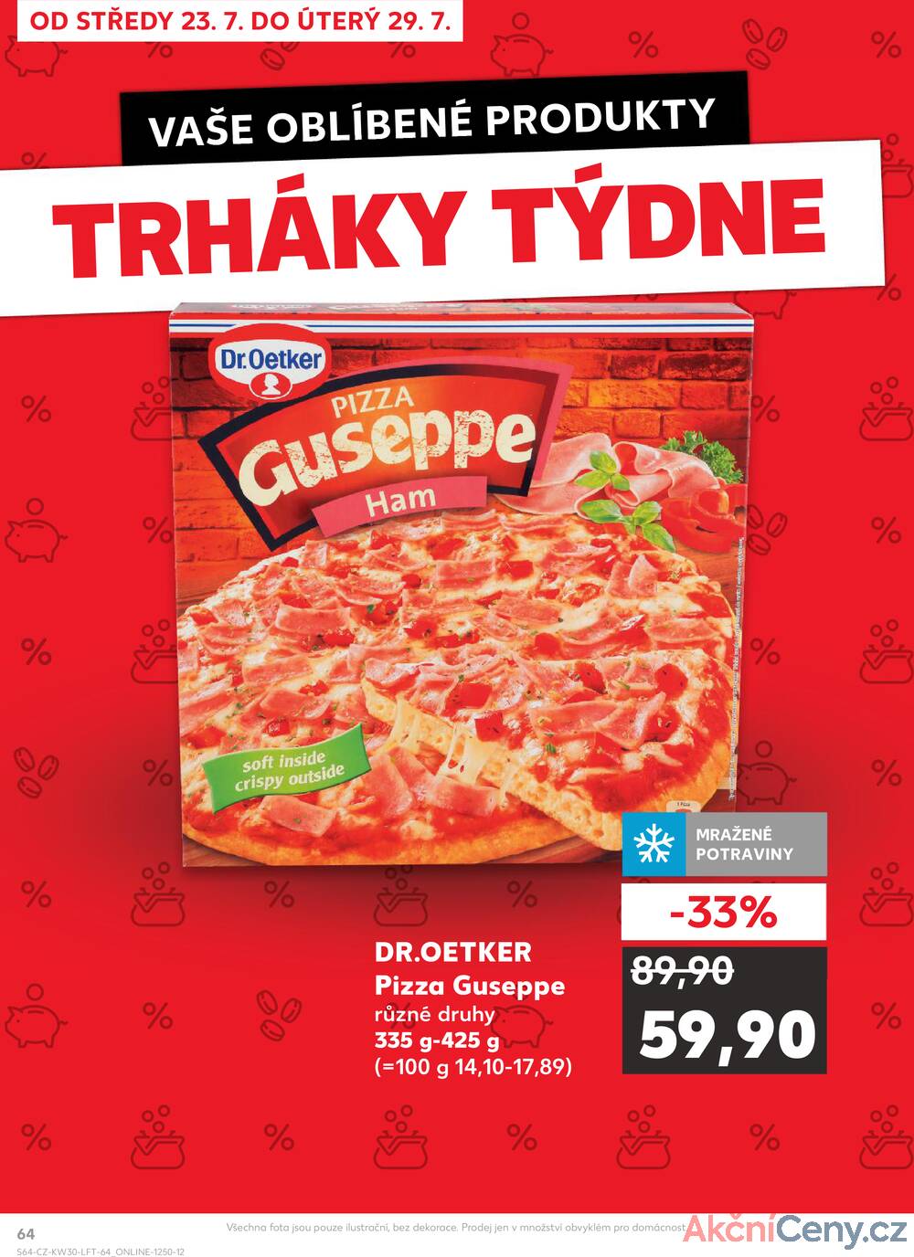 Leták Kaufland - Kaufland 23.7. - 29.7. - Kaufland - Tábor - strana 64