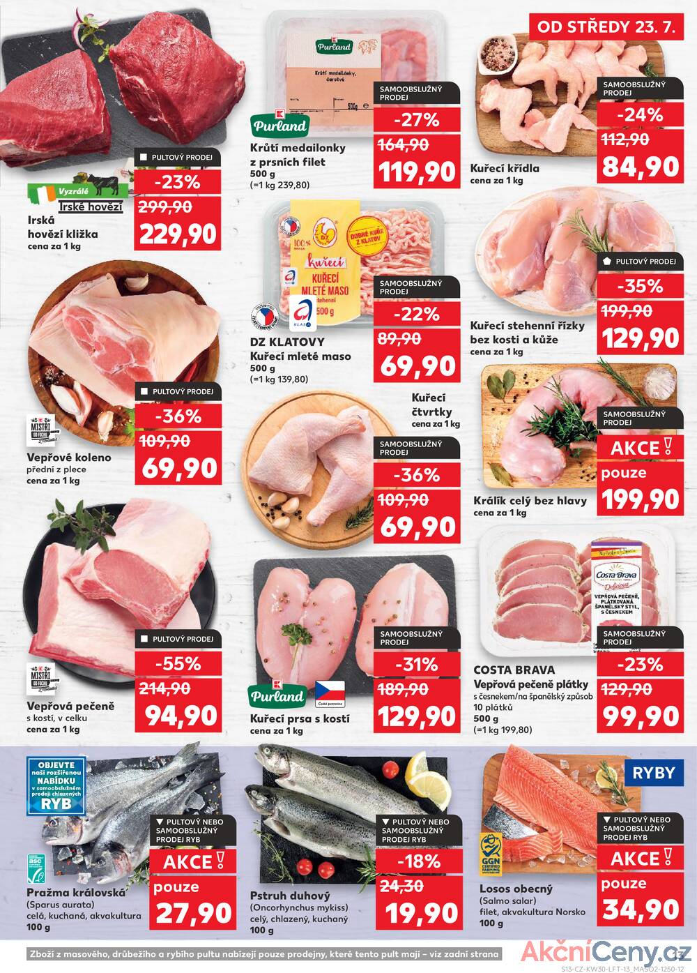 Leták Kaufland - Kaufland 23.7. - 29.7. - Kaufland - Trutnov - strana 13