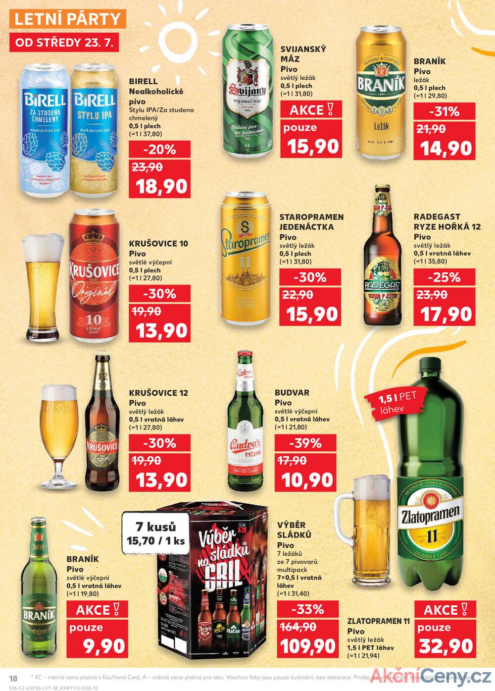 Leták Kaufland - Kaufland 23.7. - 29.7. - Kaufland - Hradec Králové - strana 18