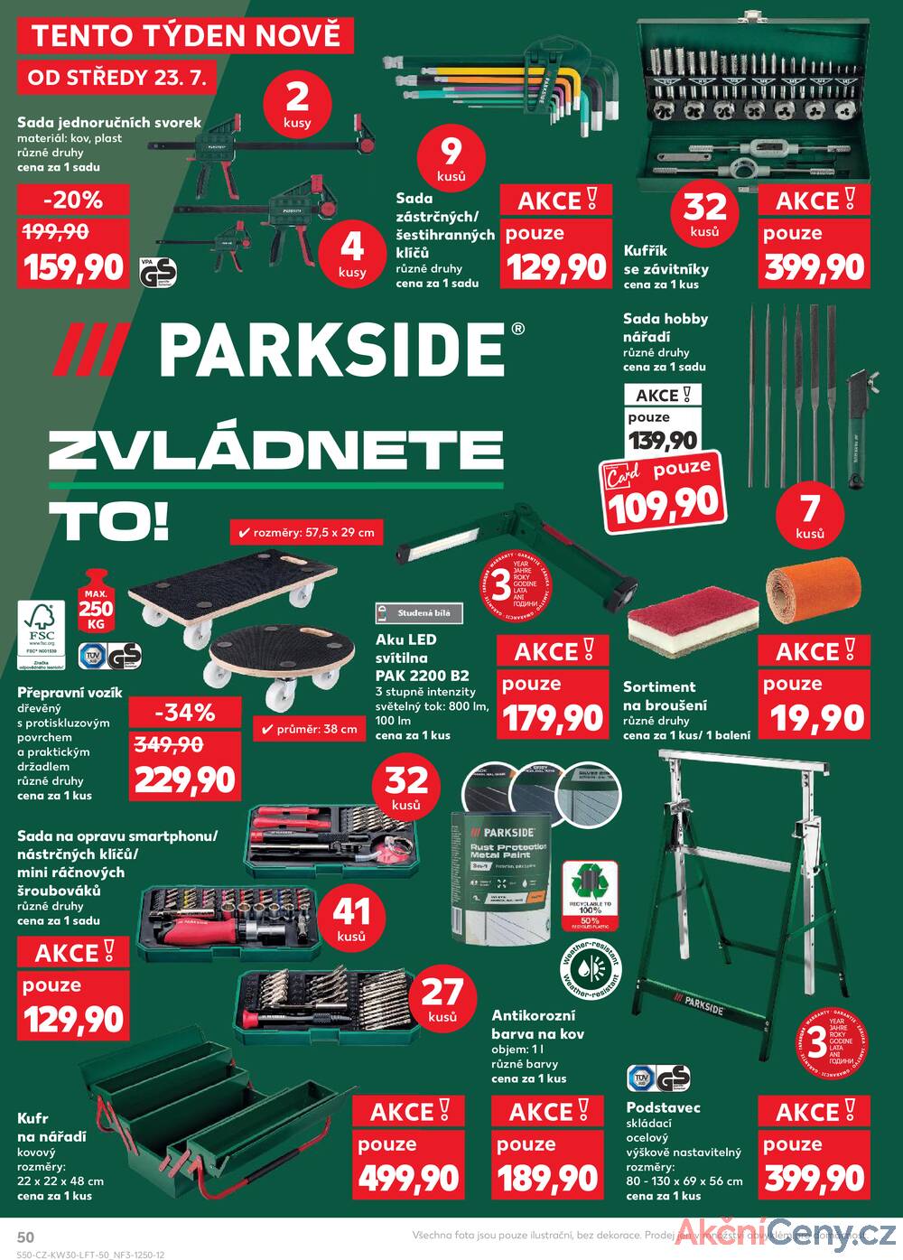 Leták Kaufland - Kaufland 23.7. - 29.7. - Kaufland - Hradec Králové - strana 50