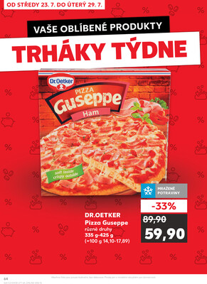 Kaufland 23.7. - 29.7. - Kaufland - Hradec Králové