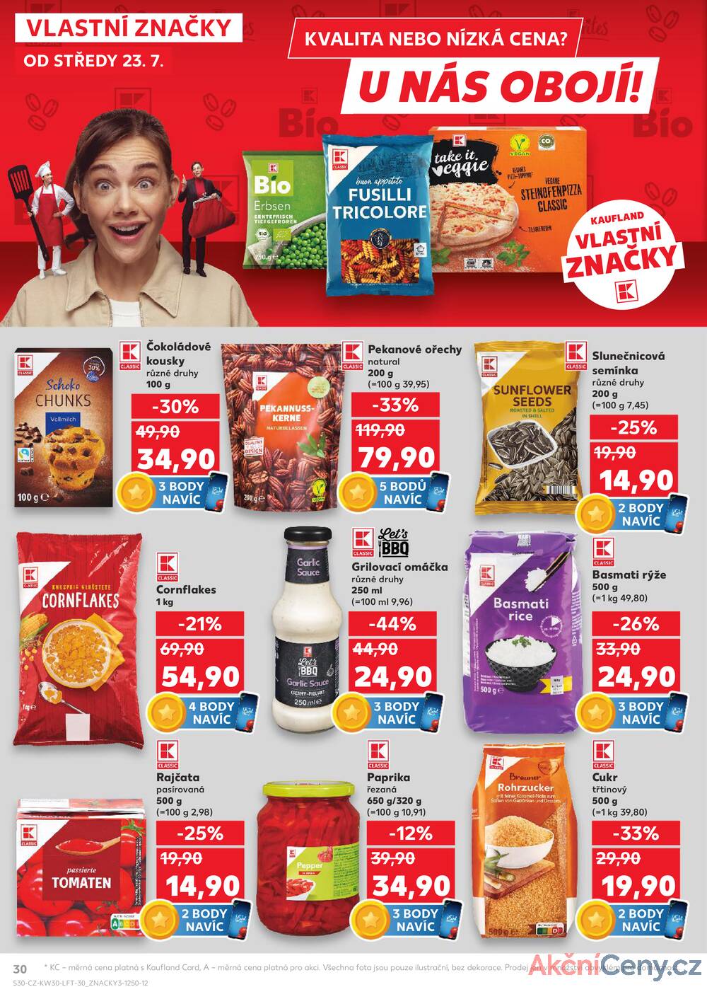 Leták Kaufland - Kaufland 23.7. - 29.7. - Kaufland - Ostrava - Poruba - strana 30